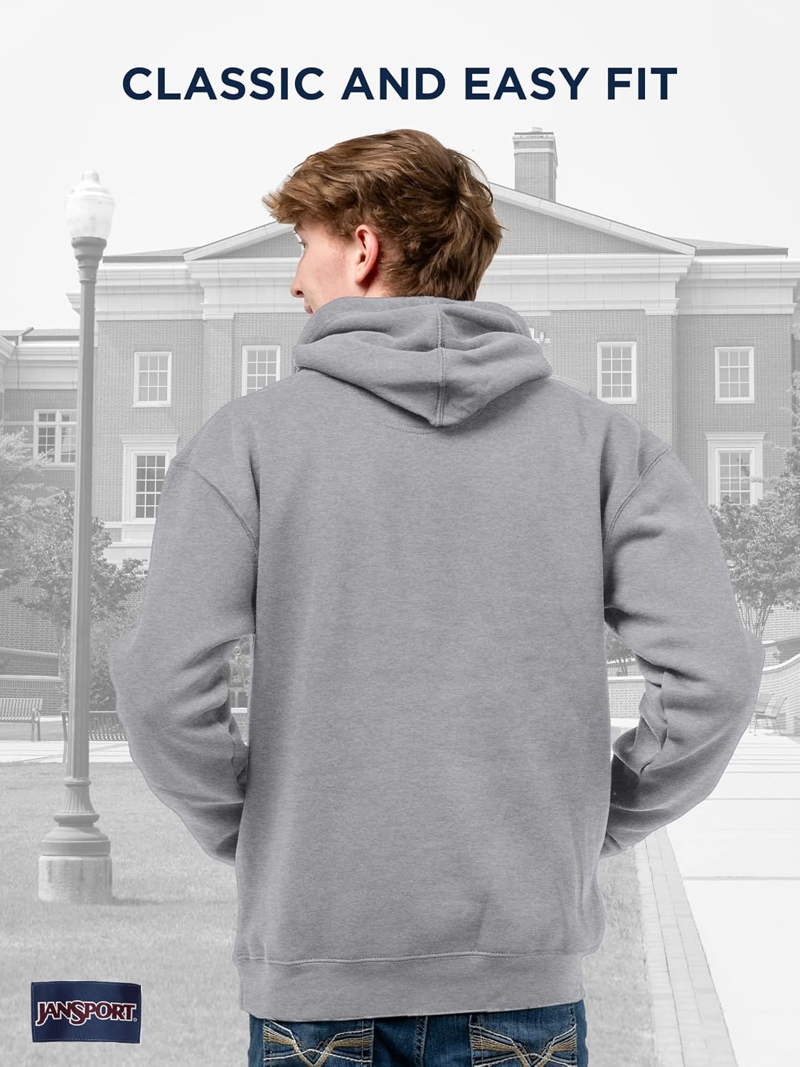 image:imageJanSport NCAA unisexadult Rival Colorblock HoodTeam Color