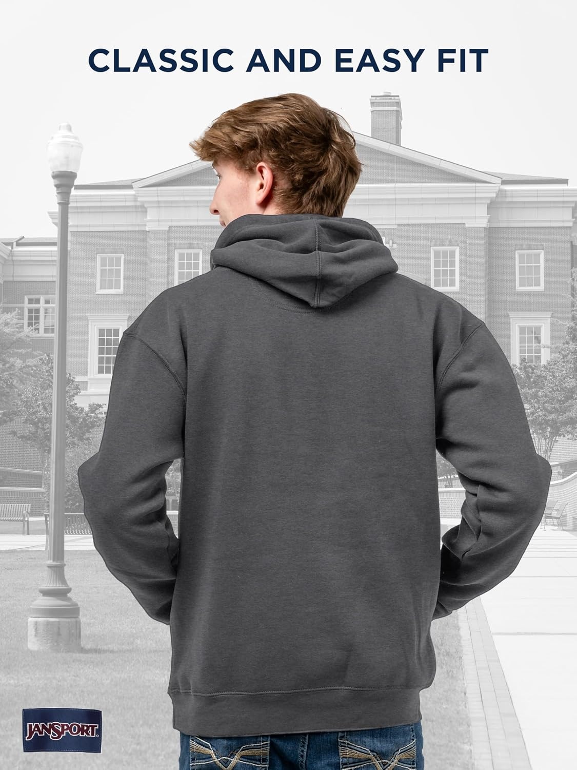 image:imageJanSport NCAA unisexadult Rival Colorblock HoodTeam Color