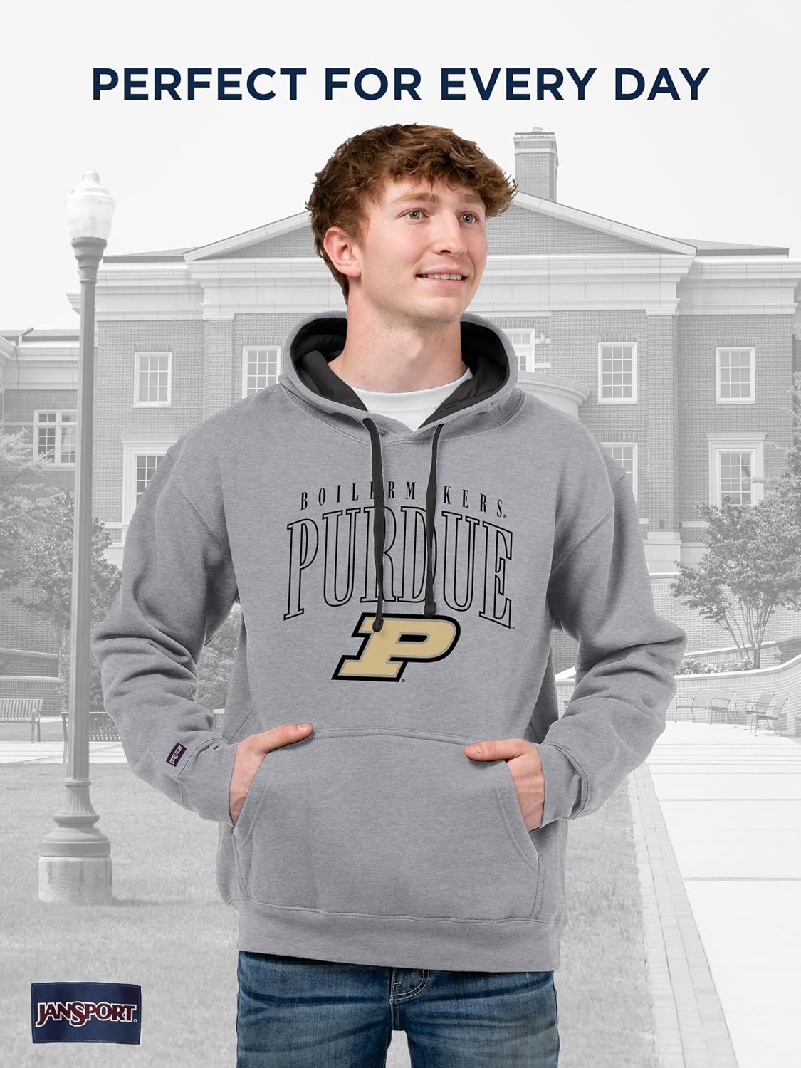 image:imageJanSport NCAA unisexadult Rival Colorblock HoodTeam Color