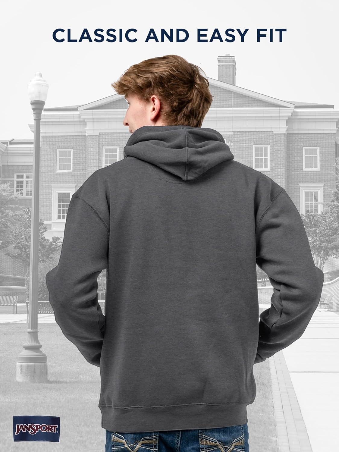 image:imageJanSport NCAA unisexadult Rival Colorblock HoodTeam Color