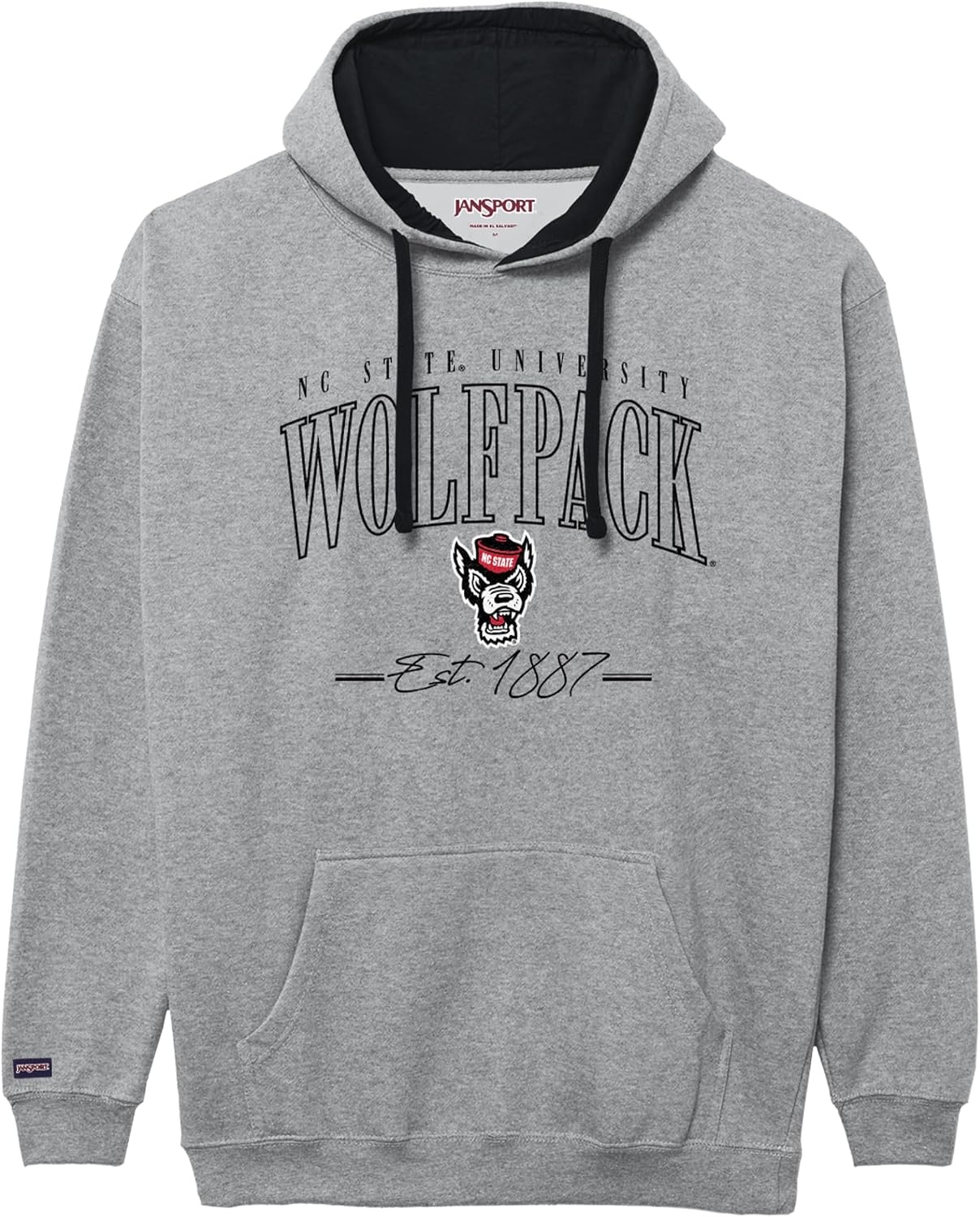 image:imageJanSport NCAA unisexadult Rival Colorblock HoodTeam Color