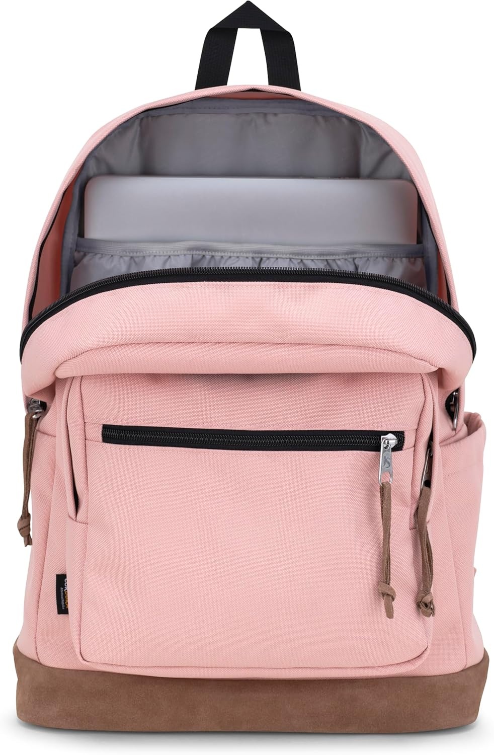 image:imageJanSport Right Pack Backpack Durable Daypack with Padded 15 Laptop Sleeve Spacious Main Compartment amp Integrated Water Bottle Pocket Animal IllusionMisty Rose