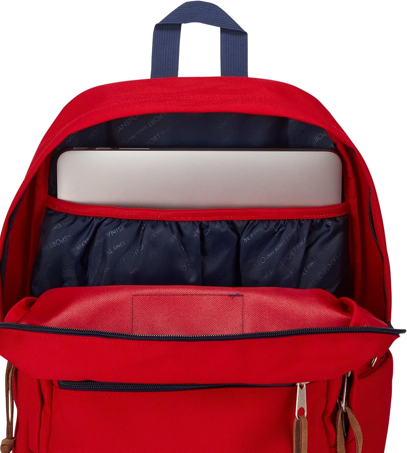 image:imageJanSport Right Pack Backpack Durable Daypack with Padded 15 Laptop Sleeve Spacious Main Compartment amp Integrated Water Bottle Pocket Animal IllusionRed Tape