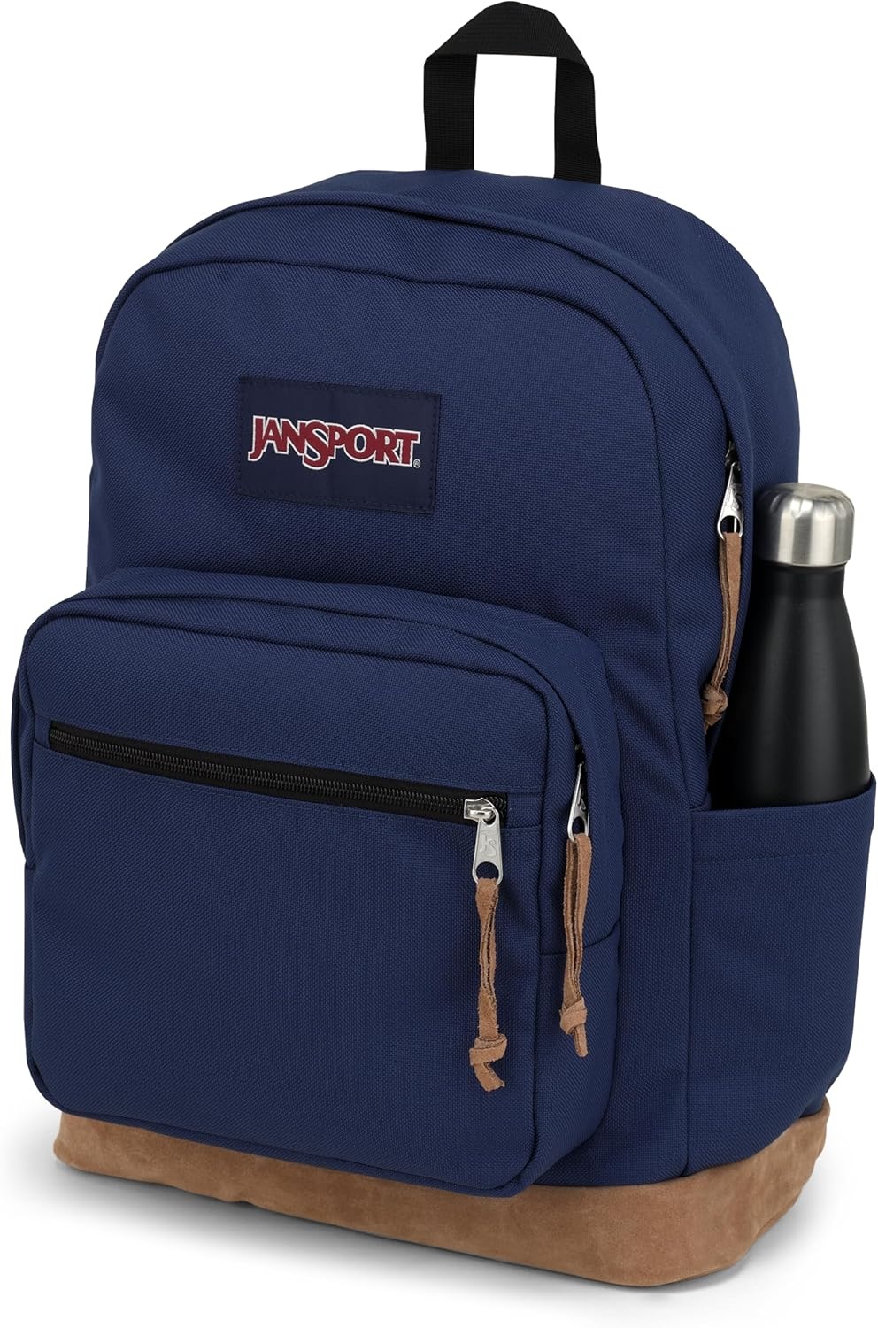 image:imageJanSport Right Pack Backpack Durable Daypack with Padded 15 Laptop Sleeve Spacious Main Compartment amp Integrated Water Bottle Pocket Animal IllusionNavy