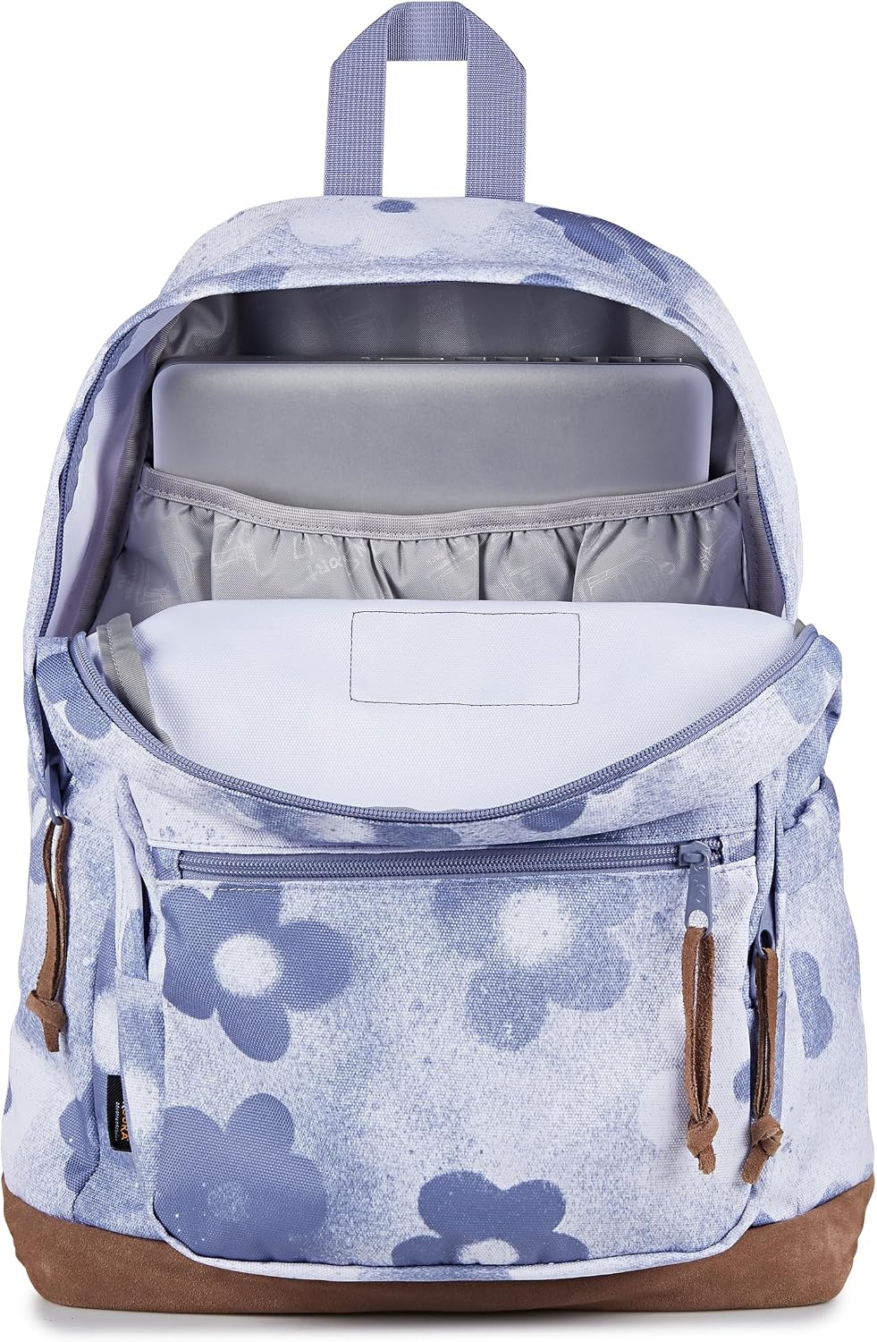 image:imageJanSport Right Pack Backpack Durable Daypack with Padded 15 Laptop Sleeve Spacious Main Compartment amp Integrated Water Bottle Pocket Animal IllusionGraffitied