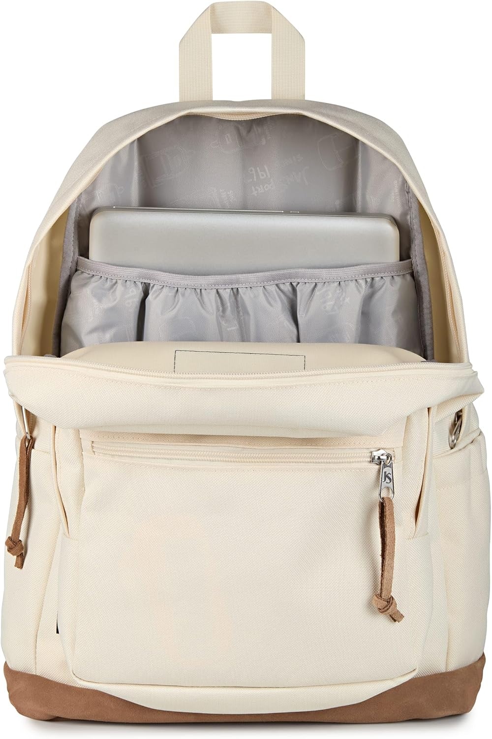 image:imageJanSport Right Pack Backpack Durable Daypack with Padded 15 Laptop Sleeve Spacious Main Compartment amp Integrated Water Bottle Pocket Animal IllusionMoon Flower