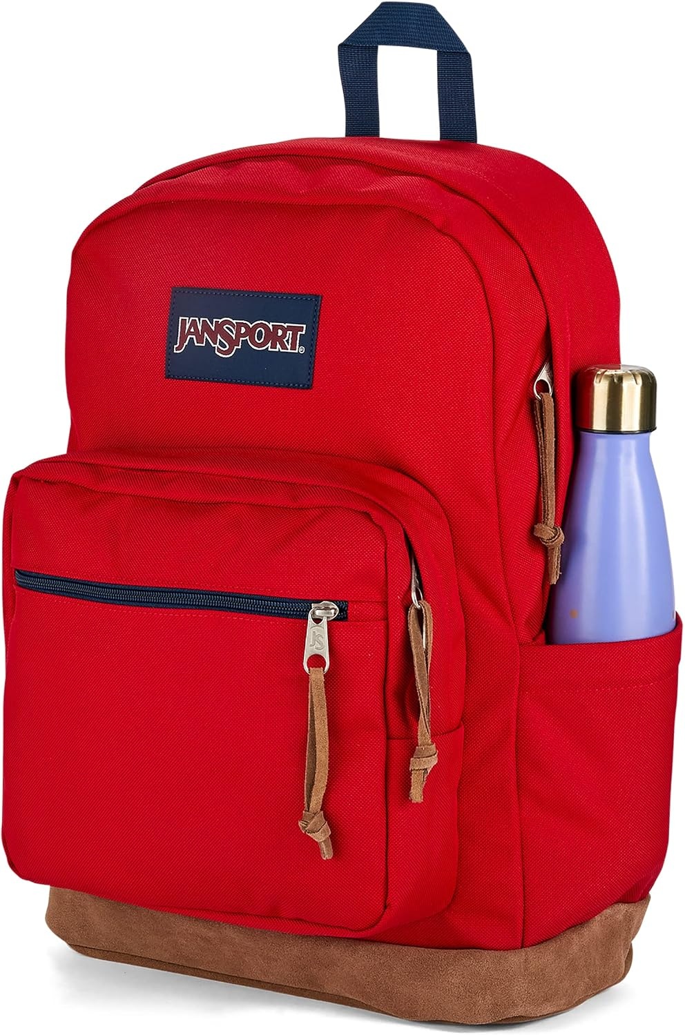 image:imageJanSport Right Pack Backpack Durable Daypack with Padded 15 Laptop Sleeve Spacious Main Compartment amp Integrated Water Bottle Pocket Animal IllusionRed Tape