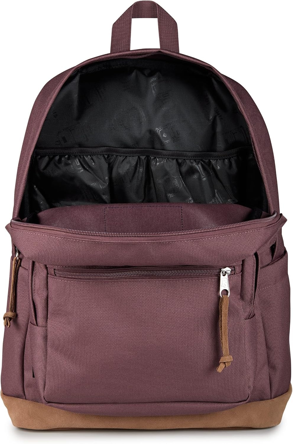 image:imageJanSport Right Pack Backpack Durable Daypack with Padded 15 Laptop Sleeve Spacious Main Compartment amp Integrated Water Bottle Pocket Animal IllusionMahogany Haze
