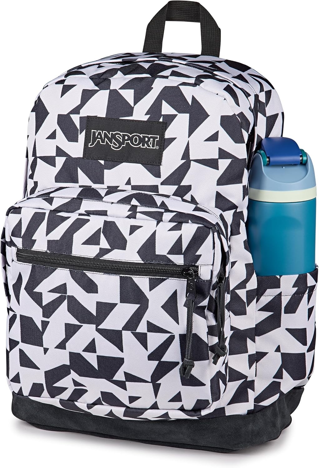 image:imageJanSport Right Pack Backpack Durable Daypack with Padded 15 Laptop Sleeve Spacious Main Compartment amp Integrated Water Bottle Pocket Animal IllusionGroovy Grids