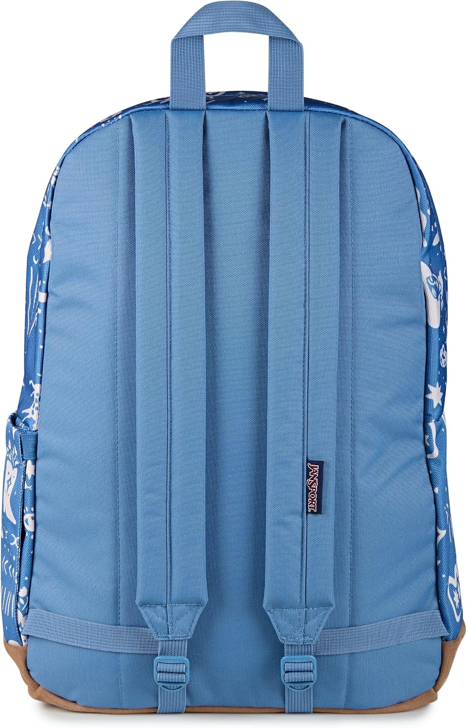 image:imageJanSport Right Pack Backpack Durable Daypack with Padded 15 Laptop Sleeve Spacious Main Compartment amp Integrated Water Bottle Pocket Animal IllusionYeehaw and Horses Elemental BlueCream