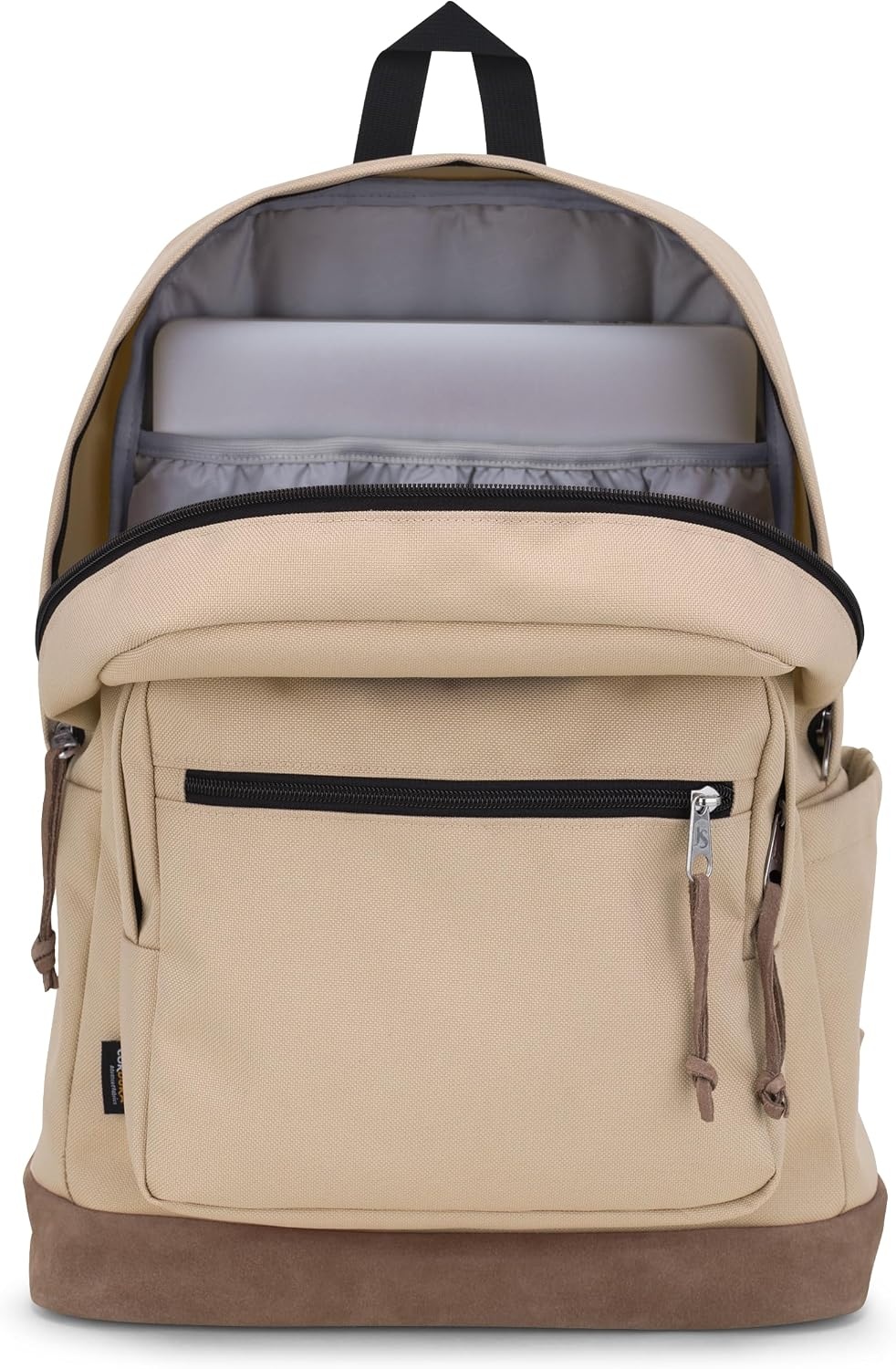 image:imageJanSport Right Pack Backpack Durable Daypack with Padded 15 Laptop Sleeve Spacious Main Compartment amp Integrated Water Bottle Pocket Animal IllusionTravertine