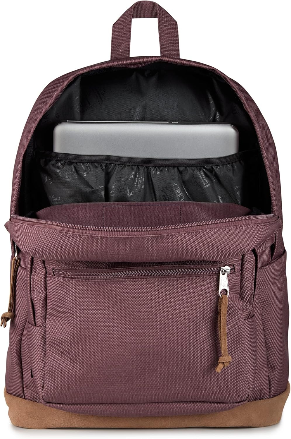 image:imageJanSport Right Pack Backpack Durable Daypack with Padded 15 Laptop Sleeve Spacious Main Compartment amp Integrated Water Bottle Pocket Animal IllusionMahogany Haze