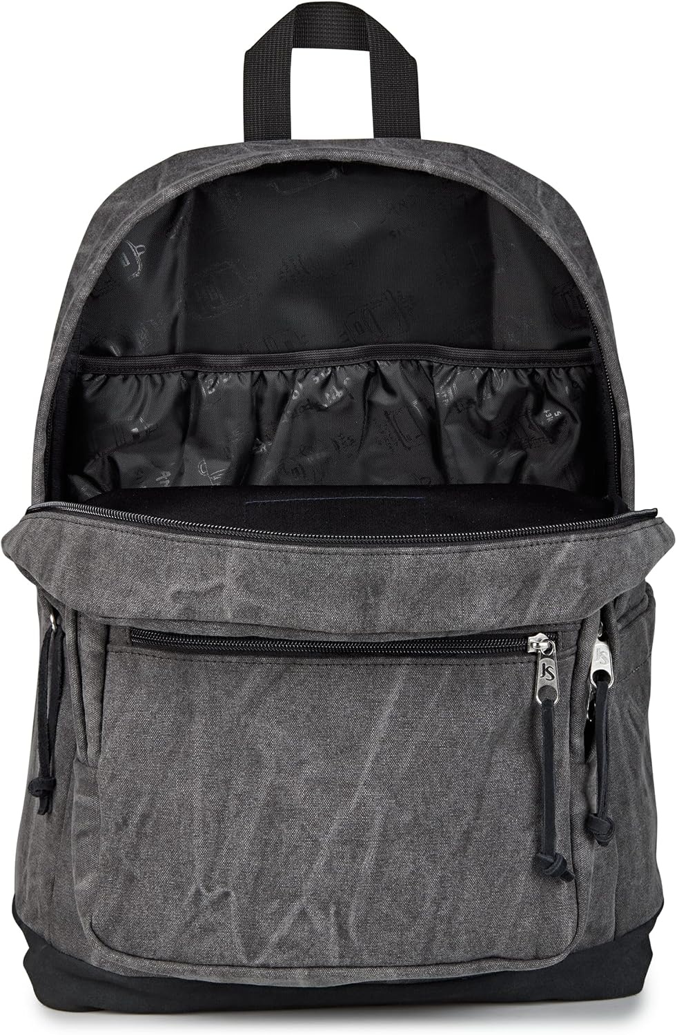 image:imageJanSport Right Pack Expressions Backpack Travel Work or Laptop Bag Coconut CorduroyAged Canvas BlackOxfordBlack