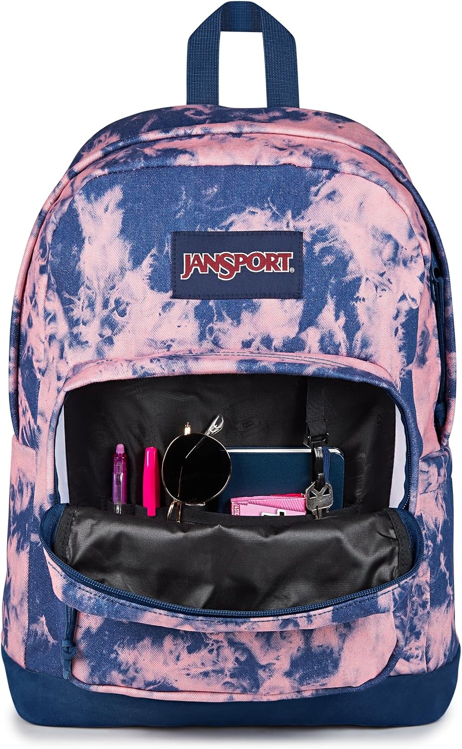 image:imageJanSport Right Pack Expressions Backpack Travel Work or Laptop Bag Coconut CorduroyDenim Wash Mauve