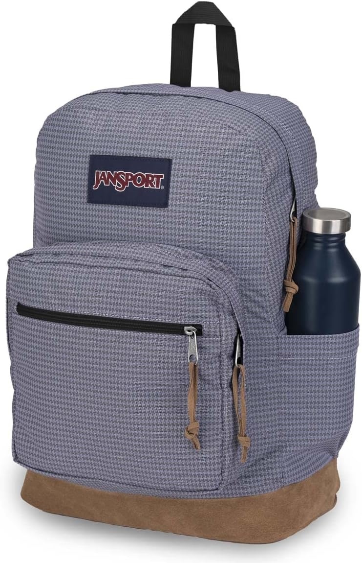 image:imageJanSport Right Pack Expressions Backpack Travel Work or Laptop Bag Coconut CorduroyHoundstooth Pastel Lilac