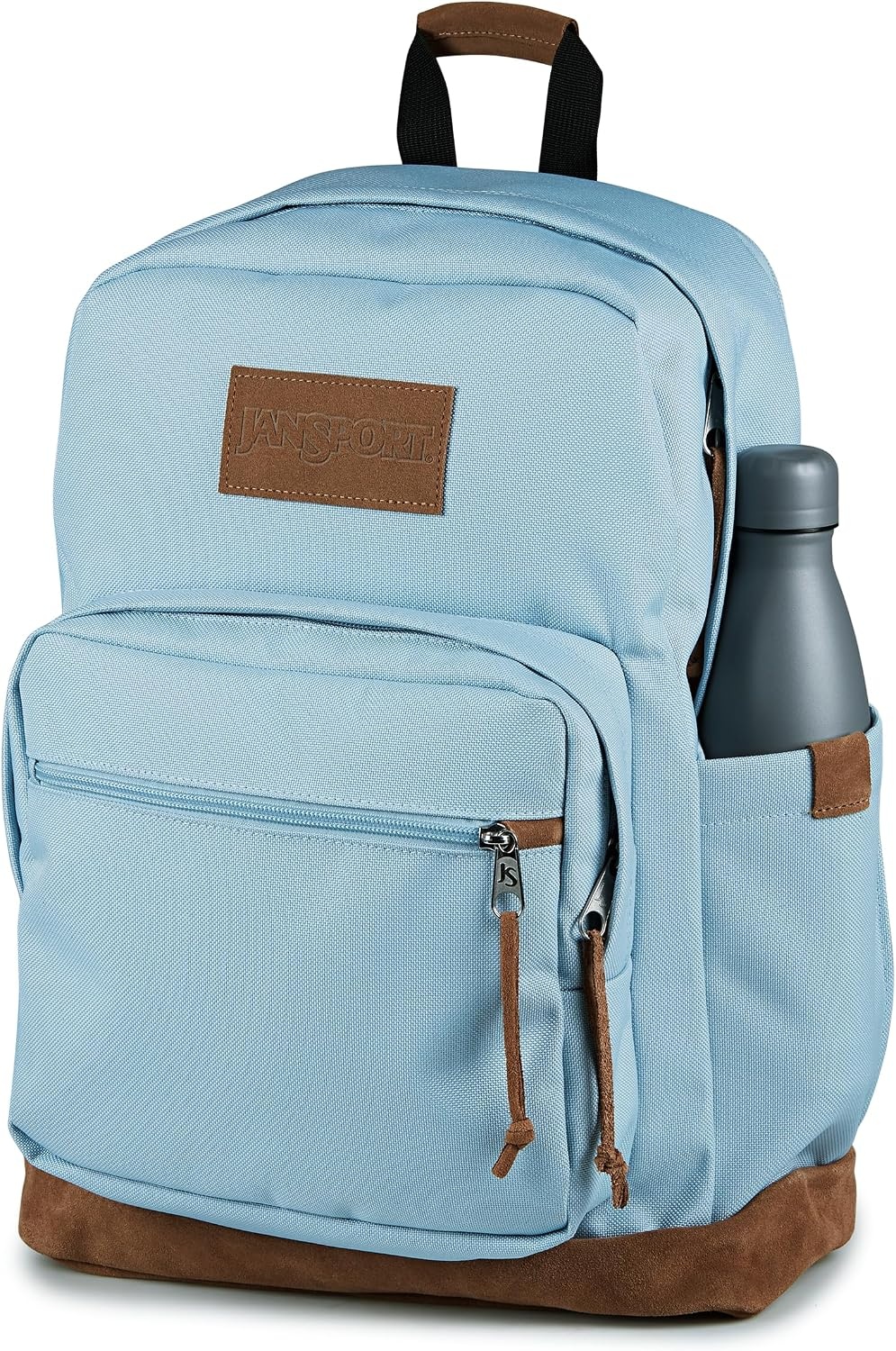 image:imageJanSport Right Pack Premium Backpack Daypack with 15 Laptop Sleeve Main Compartment Water Bottle Pocket Mauve HazeBlue Dusk