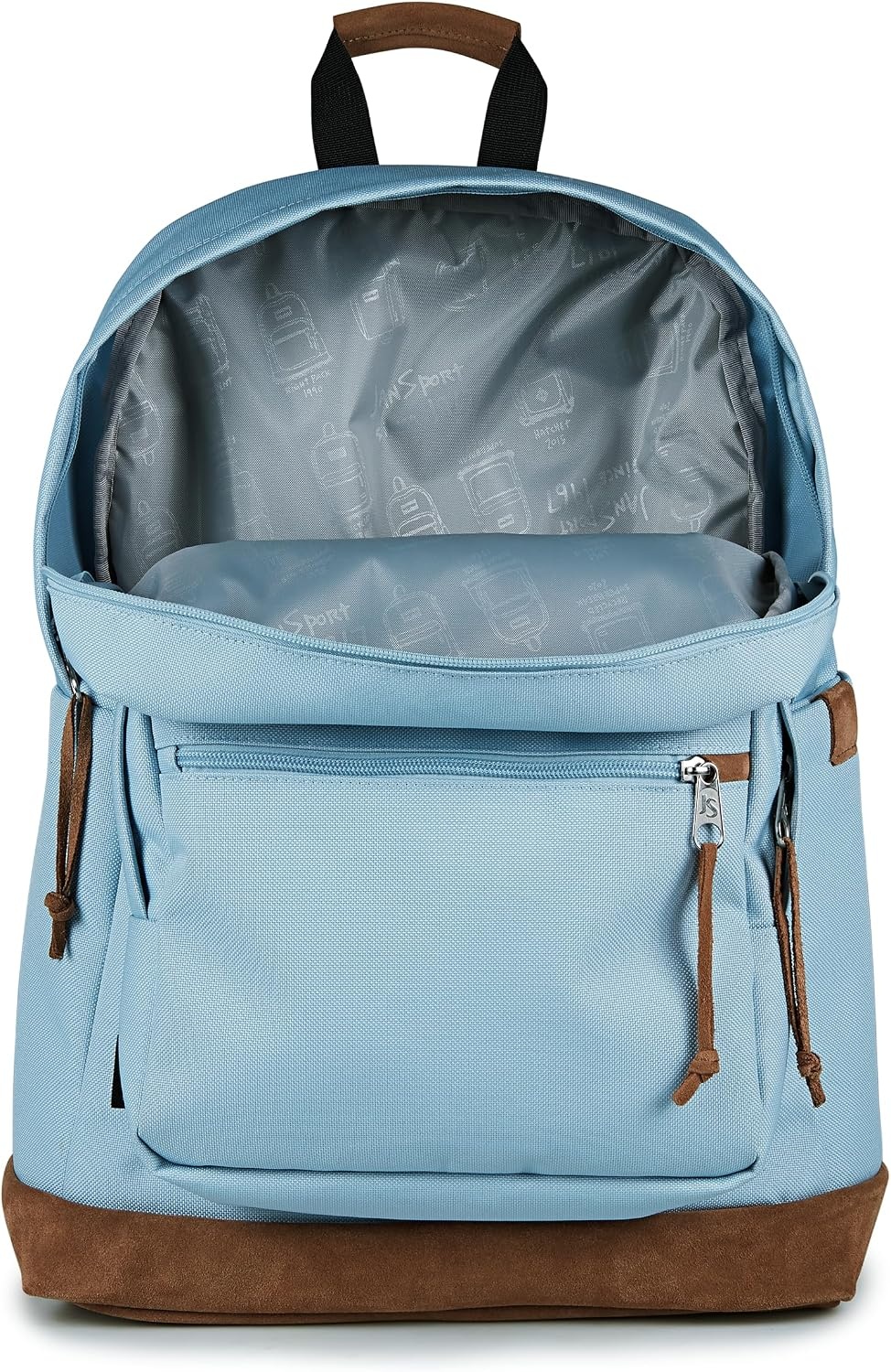 image:imageJanSport Right Pack Premium Backpack Daypack with 15 Laptop Sleeve Main Compartment Water Bottle Pocket Mauve HazeBlue Dusk