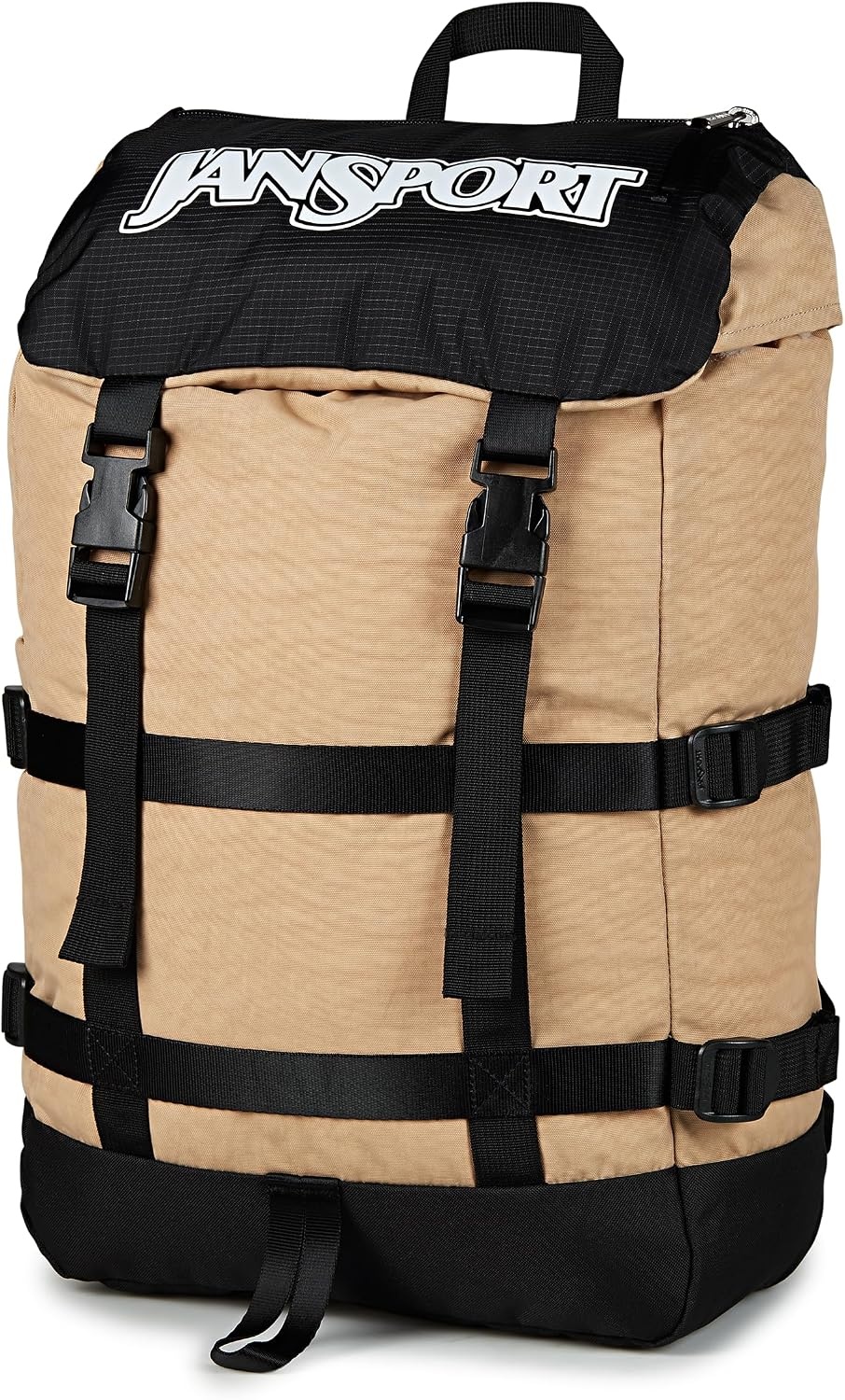 image:imageJanSport Skip Pack Backpack 28L Capacity Fits 135 Laptop Large Main Compartment Side Water Bottle Pocket Ideal for Work amp Travel Jelly KellyTravertine