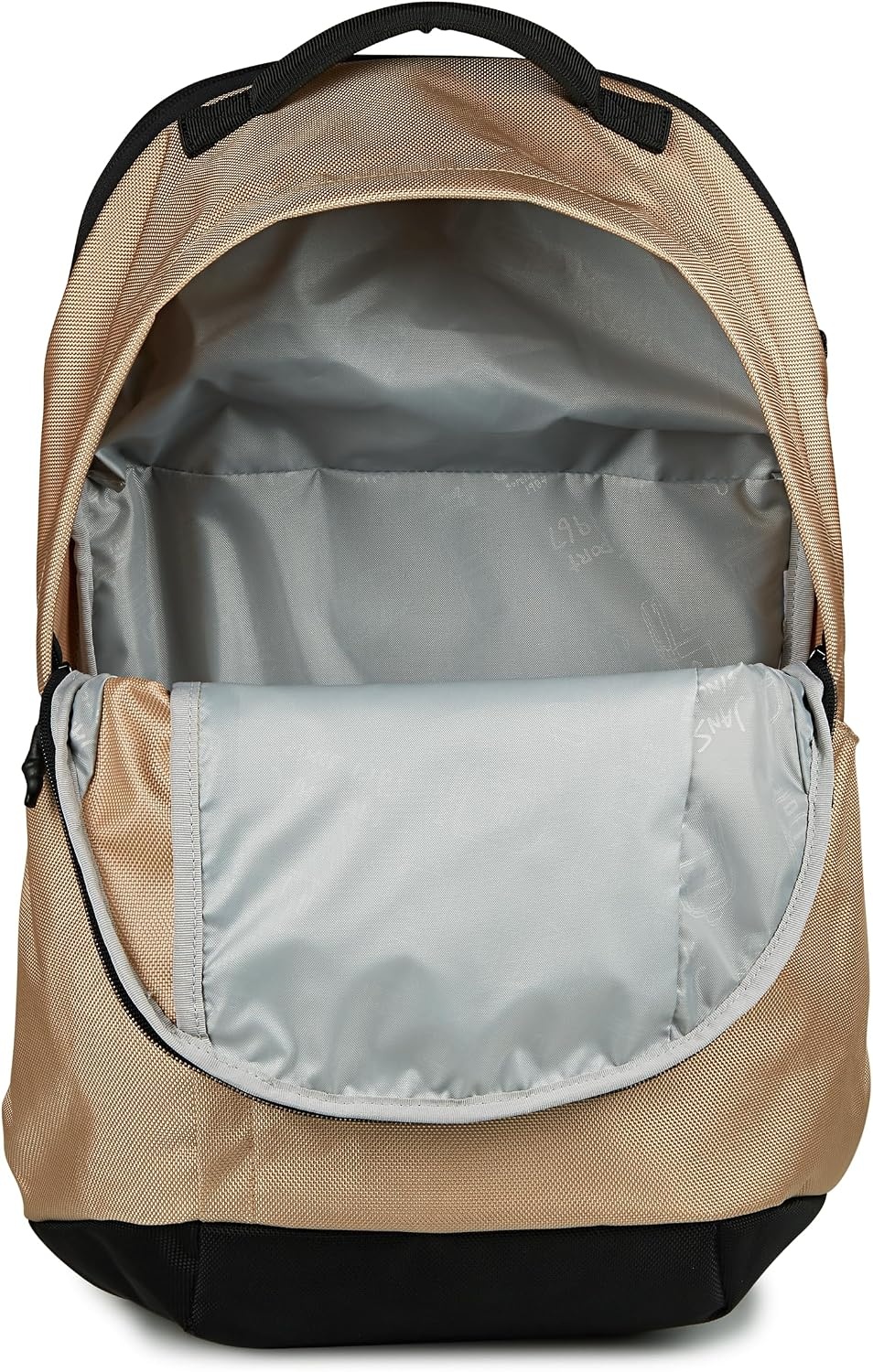 image:imageJanSport Station Pack Large Backpack with Side Access Padded Laptop Sleeve Dual Water Bottle Pockets and Organizer Loft Pocket WhiteTravertine