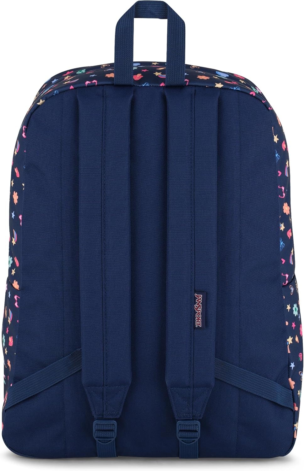 image:imageJanSport SuperBreak One Backpack Durable Lightweight Bag with 1 Main Compartment Front Utility Pocket with Builtin Organizer Premium Backpack Pastel PetalsSlice of Fun