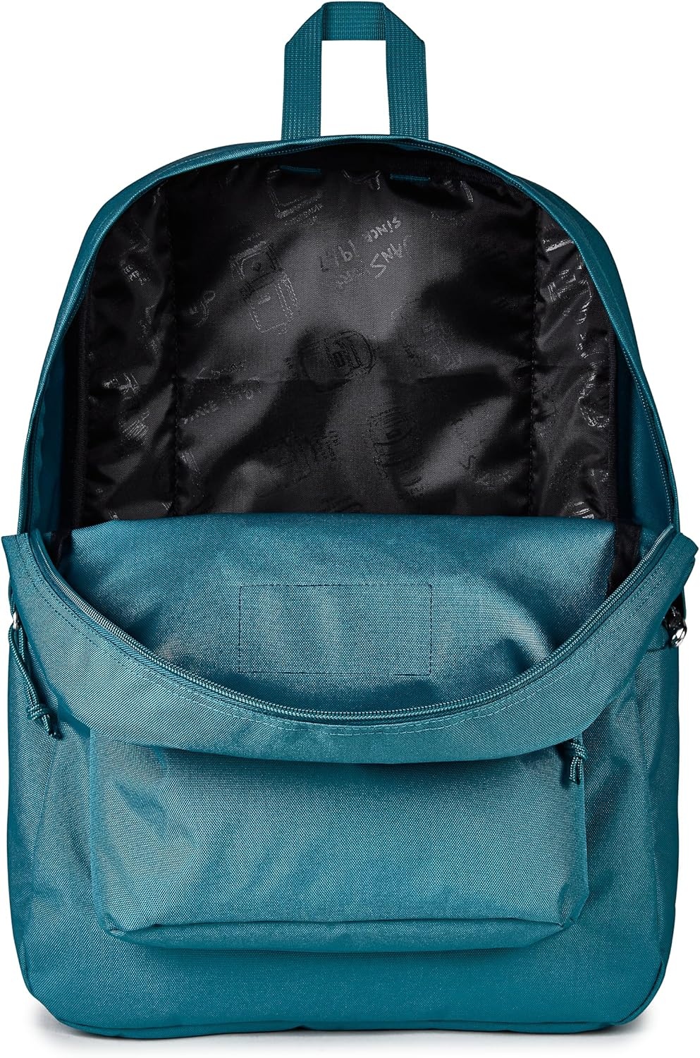 image:imageJanSport SuperBreak One Backpack Durable Lightweight Bag with 1 Main Compartment Front Utility Pocket with Builtin Organizer Premium Backpack Pastel PetalsEmerald Pool