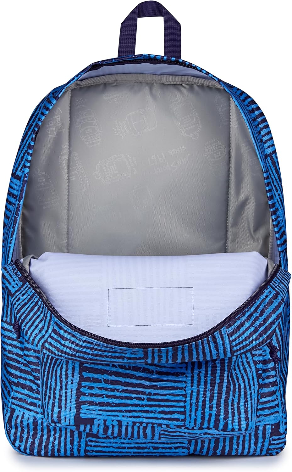 image:imageJanSport SuperBreak One Backpack Durable Lightweight Bag with 1 Main Compartment Front Utility Pocket with Builtin Organizer Premium Backpack Pastel PetalsThreaded