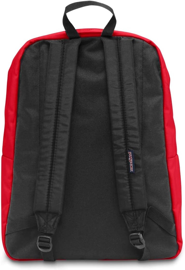 image:imageJanSport SuperBreak One Backpack Durable Lightweight Bag with 1 Main Compartment Front Utility Pocket with Builtin Organizer Premium Backpack Pastel PetalsRed Tape