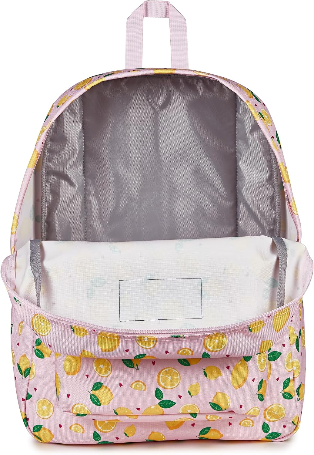 image:imageJanSport SuperBreak One Backpack Durable Lightweight Bag with 1 Main Compartment Front Utility Pocket with Builtin Organizer Premium Backpack Pastel PetalsLemonade Stand Pink IceYellowGreen