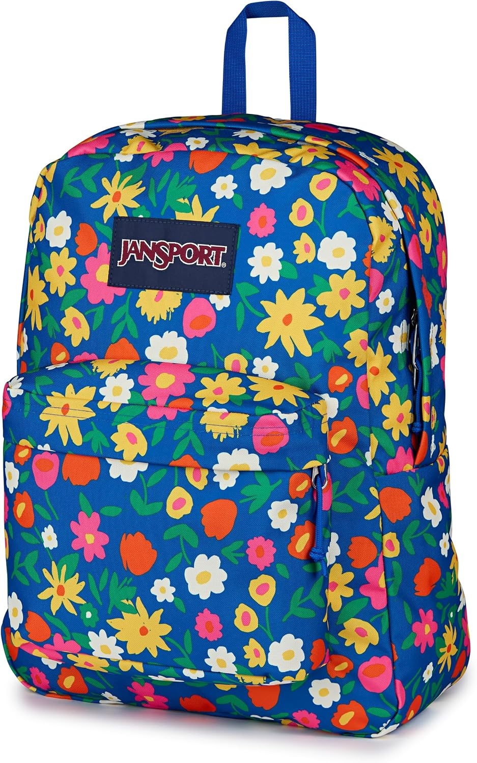 image:imageJanSport SuperBreak One Backpack Durable Lightweight Bag with 1 Main Compartment Front Utility Pocket with Builtin Organizer Premium Backpack Pastel PetalsFlower Market