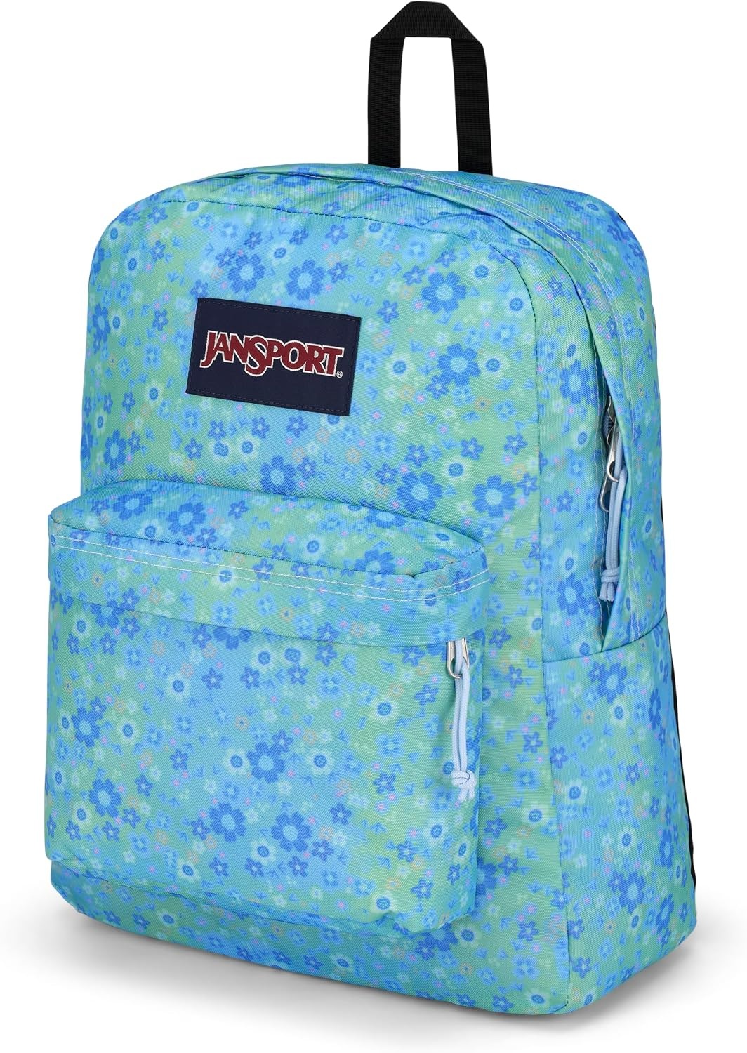 image:imageJanSport SuperBreak One Backpack Durable Lightweight Bag with 1 Main Compartment Front Utility Pocket with Builtin Organizer Premium Backpack Pastel PetalsBaby Blossom Blue