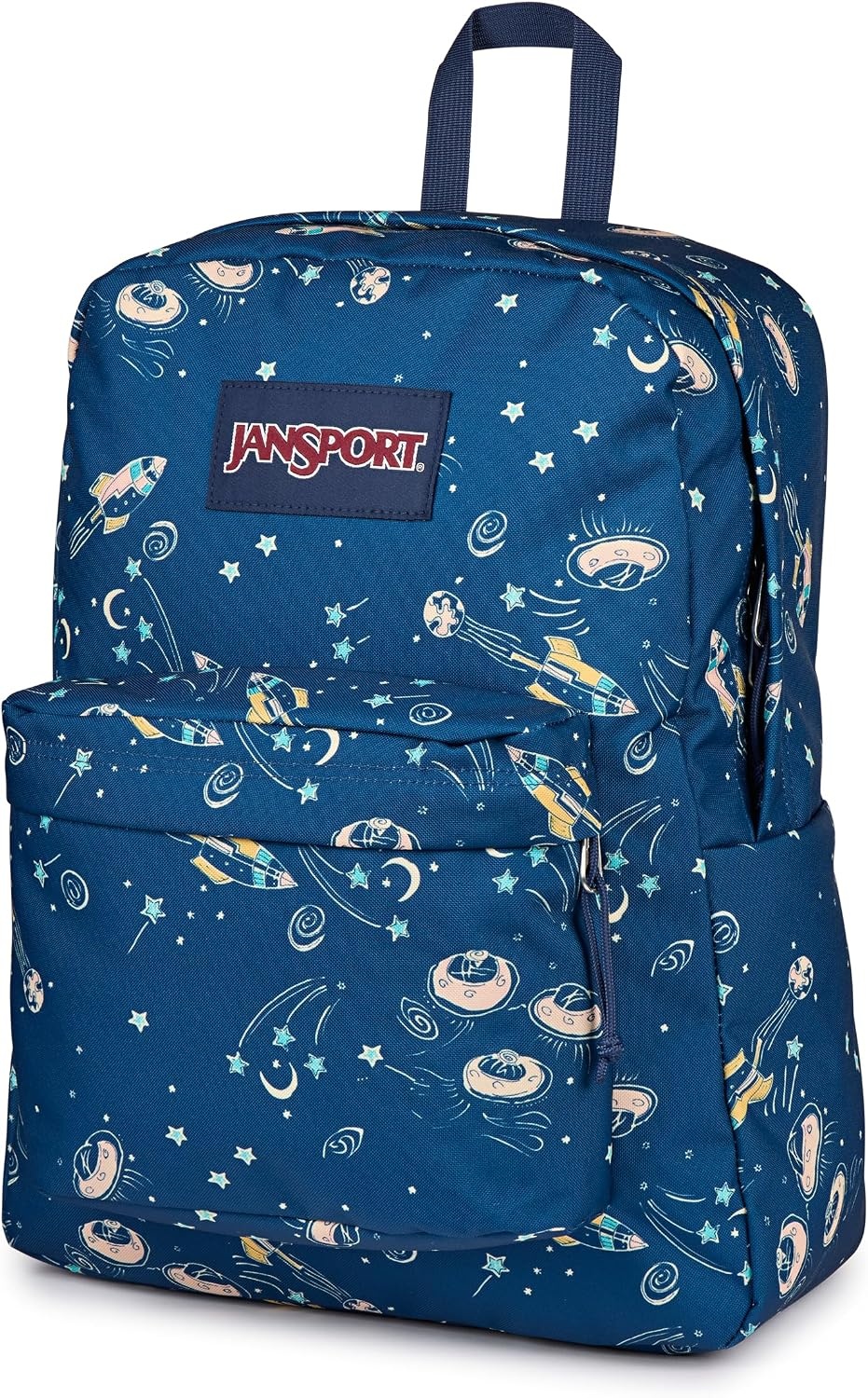 image:imageJanSport SuperBreak One Backpack Durable Lightweight Bag with 1 Main Compartment Front Utility Pocket with Builtin Organizer Premium Backpack Pastel PetalsVortex Voyage