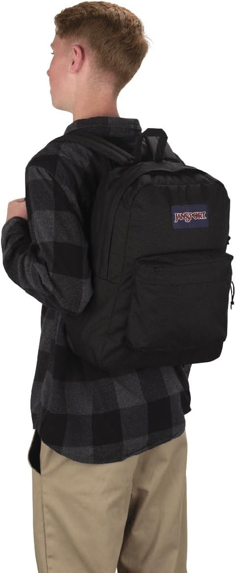 image:imageJanSport SuperBreak One Backpack Durable Lightweight Bag with 1 Main Compartment Front Utility Pocket with Builtin Organizer Premium Backpack Pastel PetalsBlack