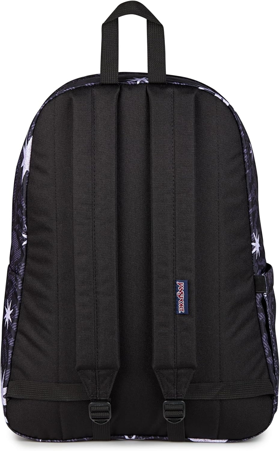 image:imageJanSport SuperBreak Plus Backpack with Padded 15inch Laptop Sleeve and Integrated Bottle Pocket Spacious and Durable Daypack for Work and Travel Animal IllusionCastle Tapesty BlackCharcoalSilver