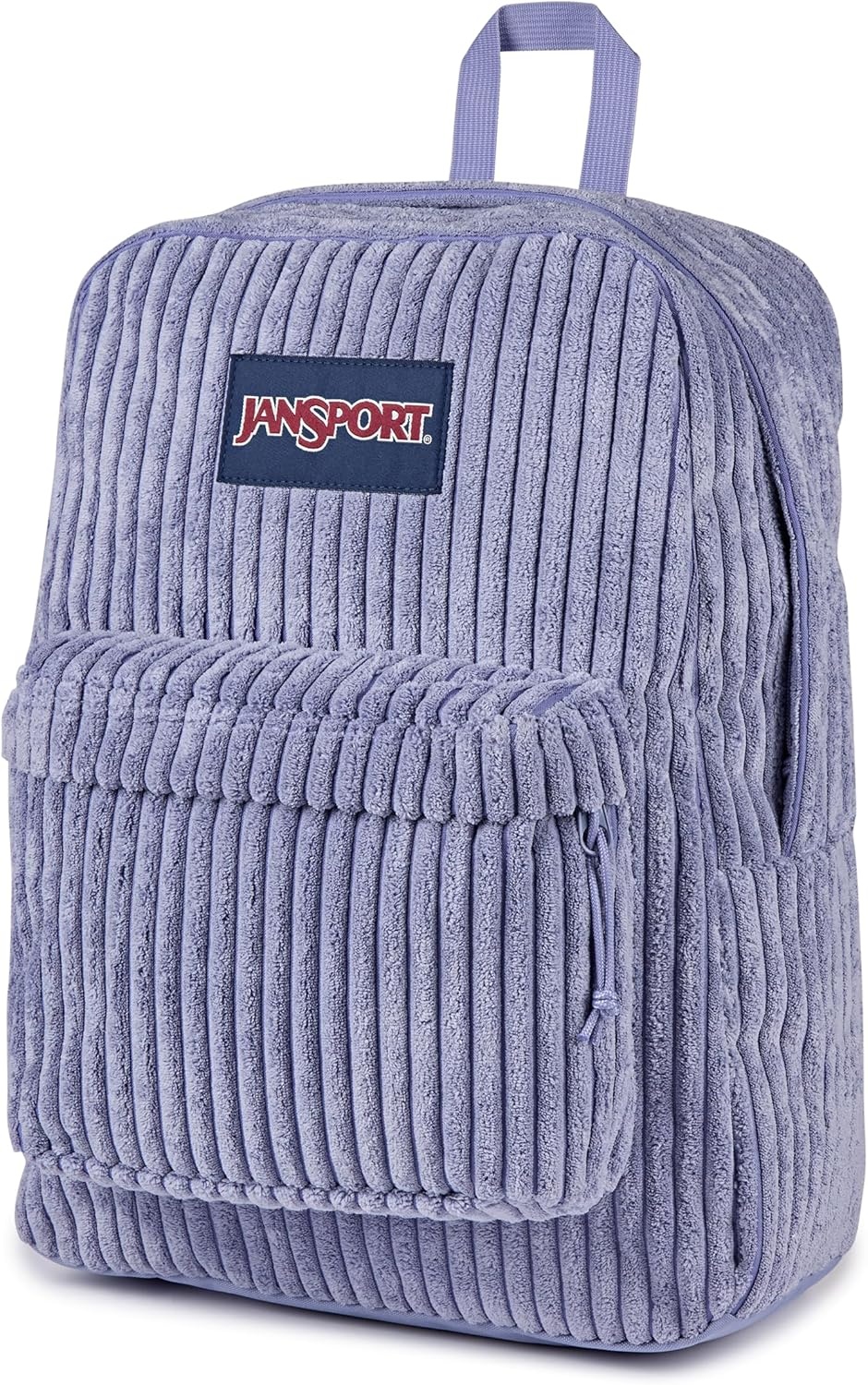 image:imageJanSport SuperBreak Plus Backpack with Padded 15inch Laptop Sleeve and Integrated Bottle Pocket Spacious and Durable Daypack for Work and Travel Butterfly BaddieSurreal Corduroy Lavender Ash