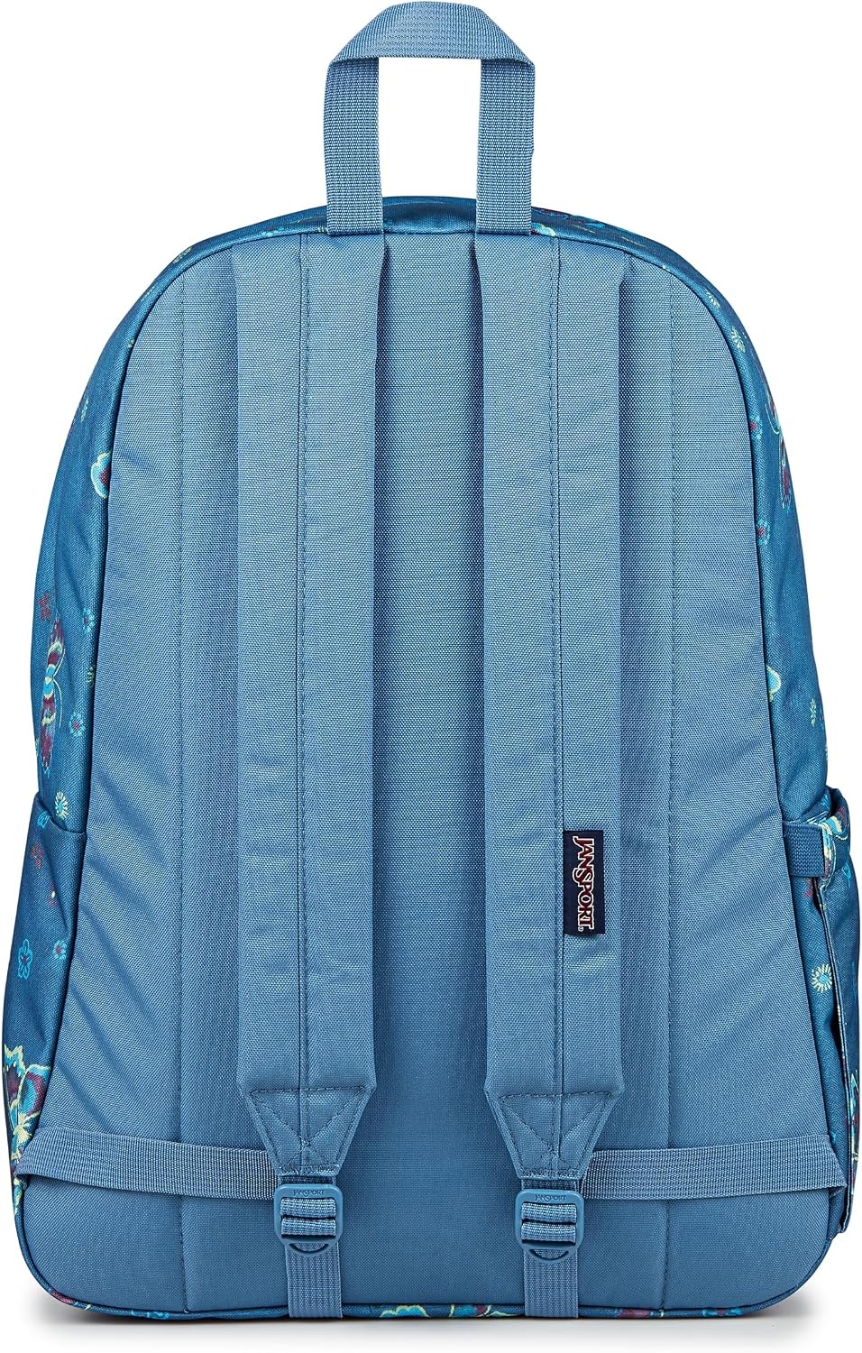 image:imageJanSport SuperBreak Plus Backpack with Padded 15inch Laptop Sleeve and Integrated Bottle Pocket Spacious and Durable Daypack for Work and Travel Butterfly BaddieButterfly Baddie