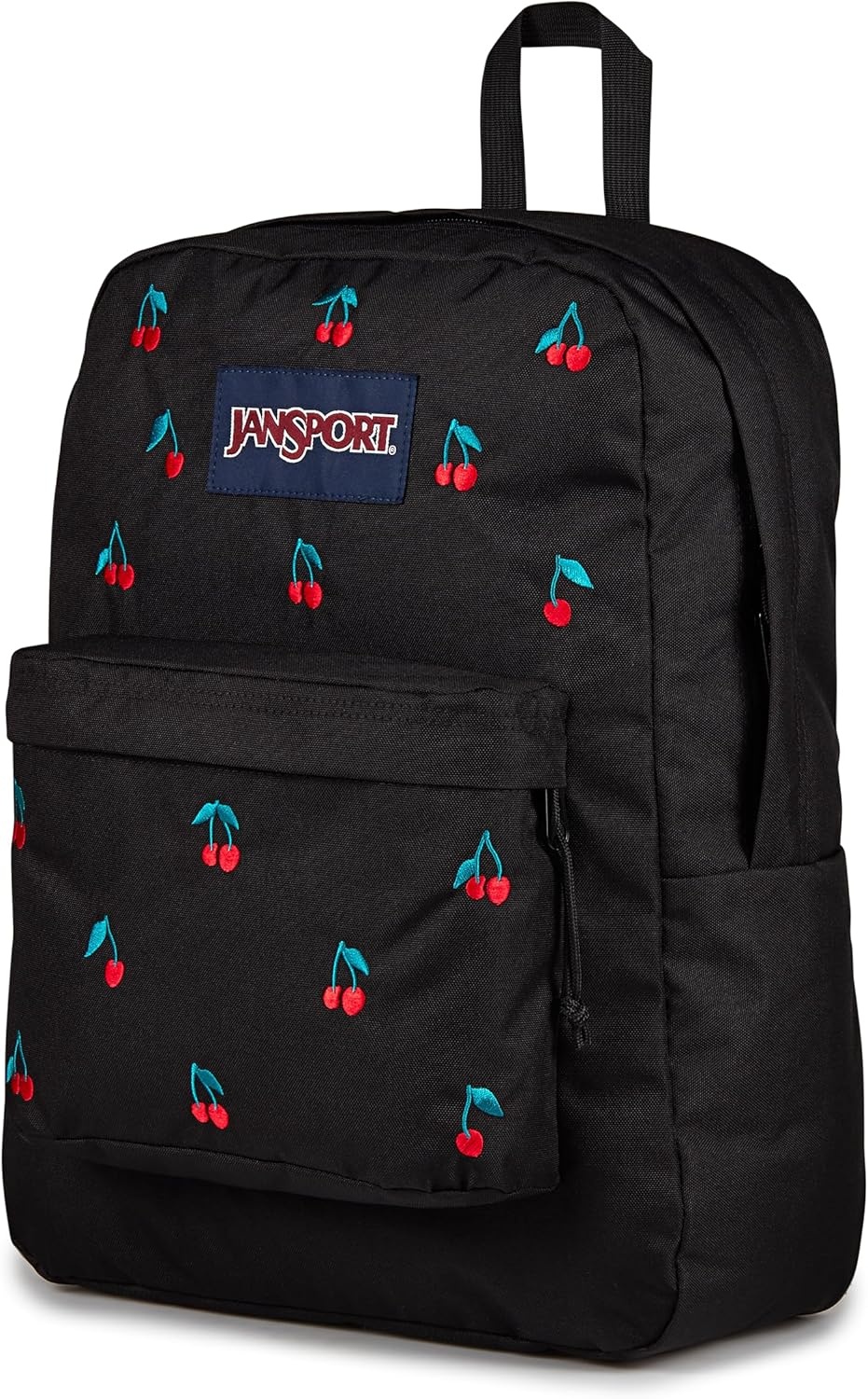 image:imageJanSport SuperBreak Plus Backpack with Padded 15inch Laptop Sleeve and Integrated Bottle Pocket Spacious and Durable Daypack for Work and Travel Butterfly BaddieSurreal Sensations Black