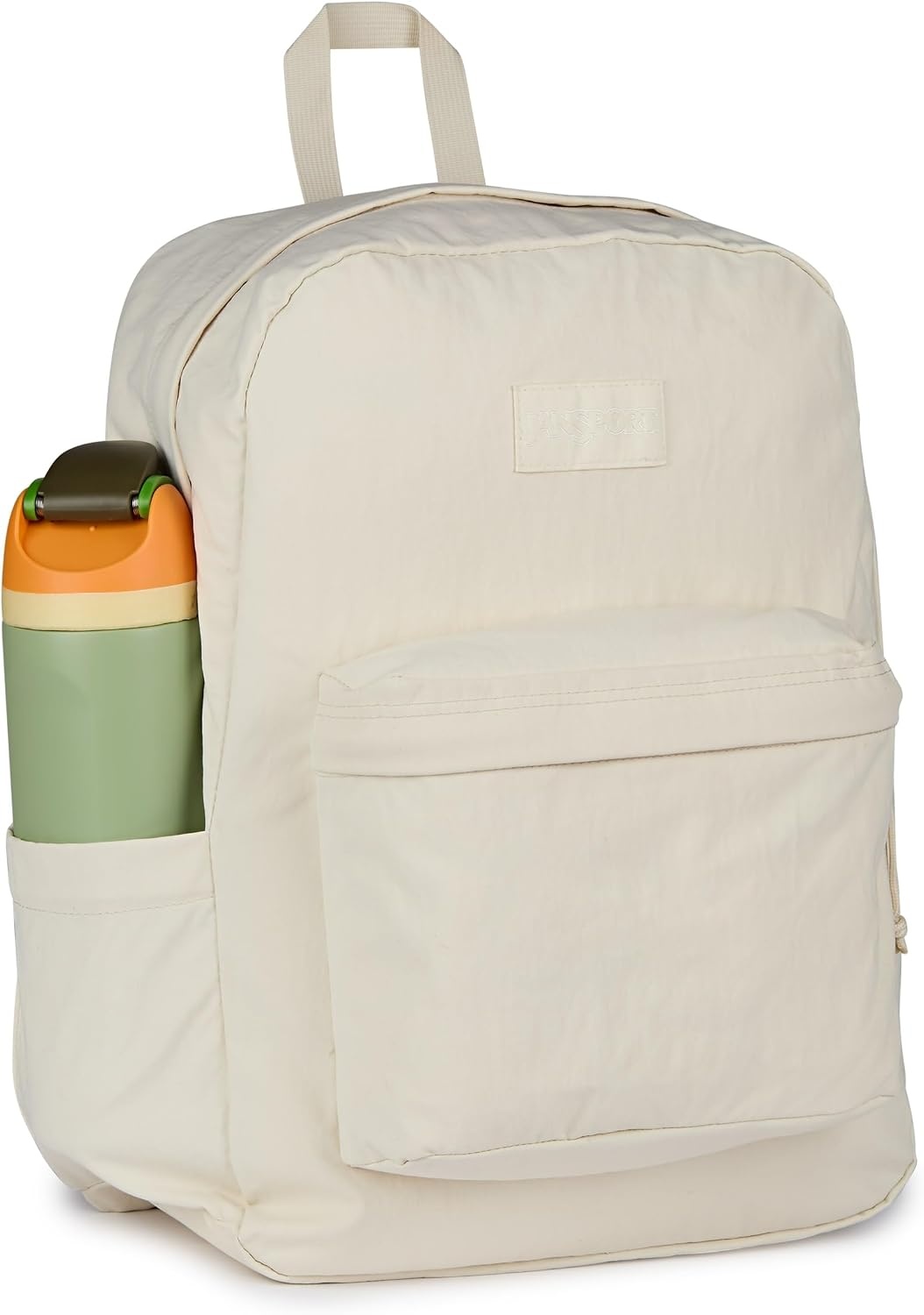 image:imageJanSport SuperBreak Plus Backpack with Padded 15inch Laptop Sleeve and Integrated Bottle Pocket Spacious and Durable Daypack for Work and Travel Butterfly BaddieMoon Flower