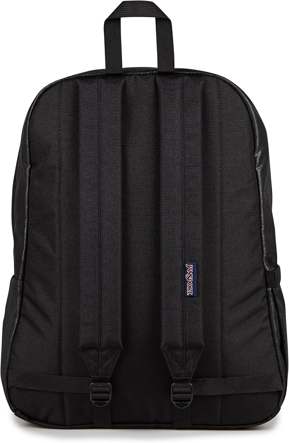 image:imageJanSport SuperBreak Plus Backpack with Padded 15inch Laptop Sleeve and Integrated Bottle Pocket Spacious and Durable Daypack for Work and Travel Butterfly BaddieOil Slick Black