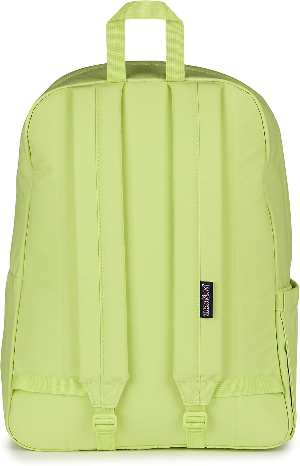 image:imageJanSport SuperBreak Plus Backpack with Padded 15inch Laptop Sleeve and Integrated Bottle Pocket Spacious and Durable Daypack for Work and Travel Butterfly BaddieLime Citron