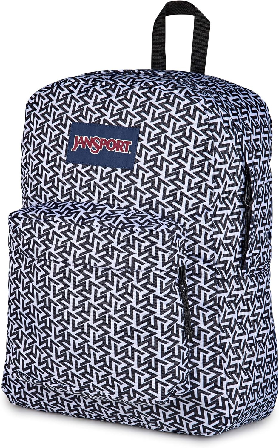 image:imageJanSport SuperBreak Plus Backpack with Padded 15inch Laptop Sleeve and Integrated Bottle Pocket Spacious and Durable Daypack for Work and Travel Pastel LilacTeam Colors WhiteBlackBlack