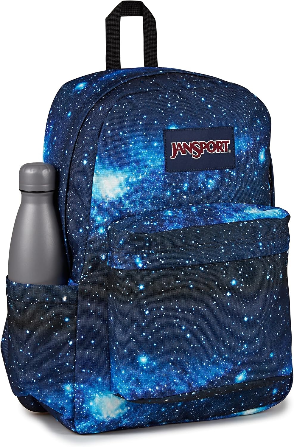 image:imageJanSport SuperBreak Plus Backpack with Padded 15inch Laptop Sleeve and Integrated Bottle Pocket Spacious and Durable Daypack for Work and Travel Pastel LilacStellar Starfield
