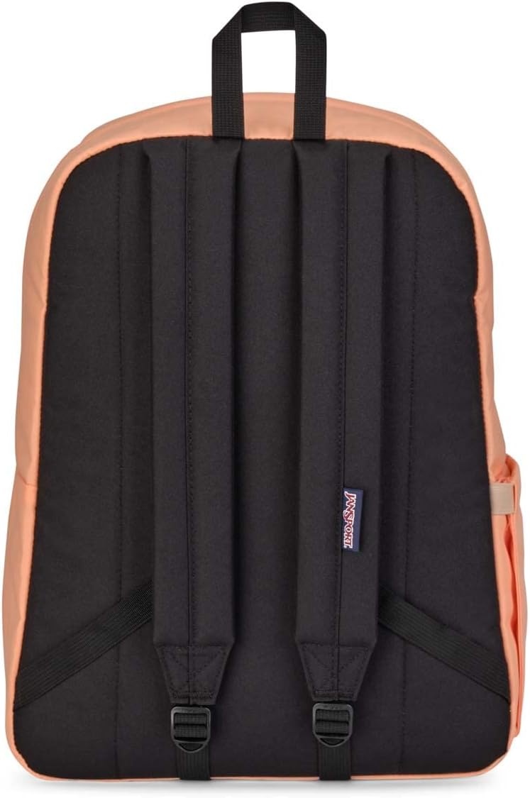 image:imageJanSport SuperBreak Plus Backpack with Padded 15inch Laptop Sleeve and Integrated Bottle Pocket Spacious and Durable Daypack for Work and Travel Pastel LilacPeach Neon