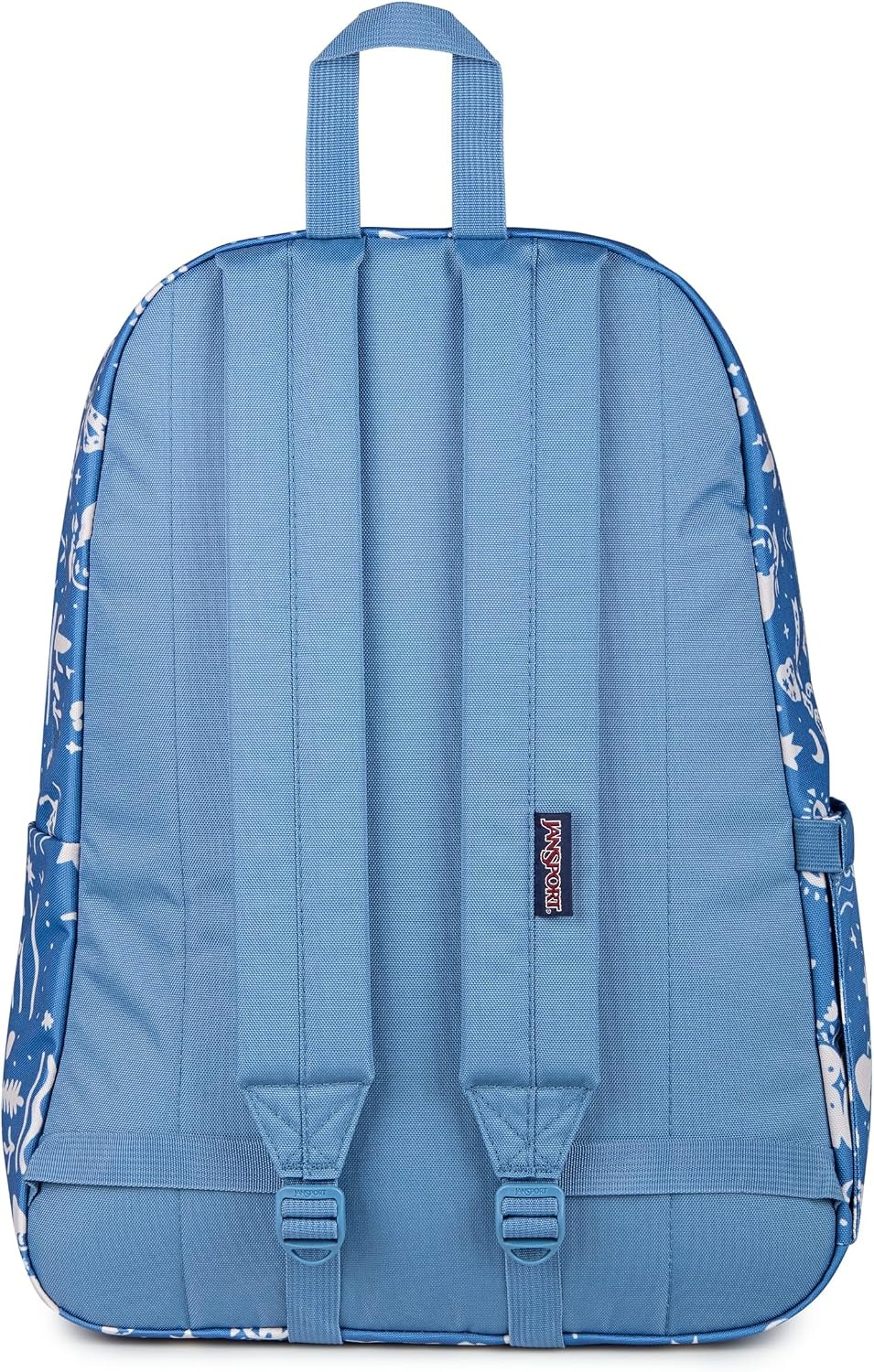 image:imageJanSport SuperBreak Plus Backpack with Padded 15inch Laptop Sleeve and Integrated Bottle Pocket Spacious and Durable Daypack for Work and Travel Pastel LilacYeehaw and Horses Elemental BlueCream