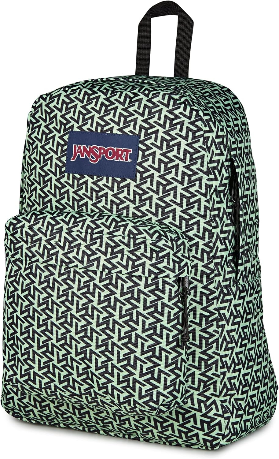 image:imageJanSport SuperBreak Plus Backpack with Padded 15inch Laptop Sleeve and Integrated Bottle Pocket Spacious and Durable Daypack for Work and Travel Pastel LilacTeam Colors BrattyBlackBlack
