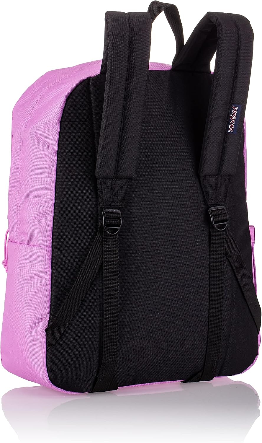 image:imageJanSport SuperBreak Plus Backpack with Padded 15inch Laptop Sleeve and Integrated Bottle Pocket Spacious and Durable Daypack for Work and Travel Pastel LilacPurple Orchid