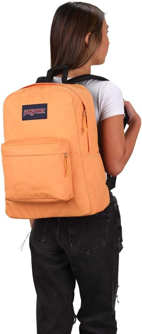 image:imageJanSport Superbreak Backpack Durable Lightweight Premium Backpack Red TapeApricot Crush