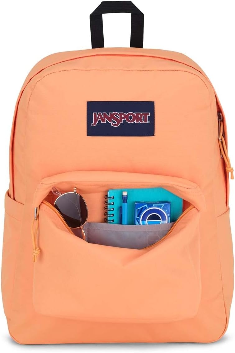 image:imageJanSport Superbreak Backpack Durable Lightweight Premium Backpack Red TapeApricot Crush