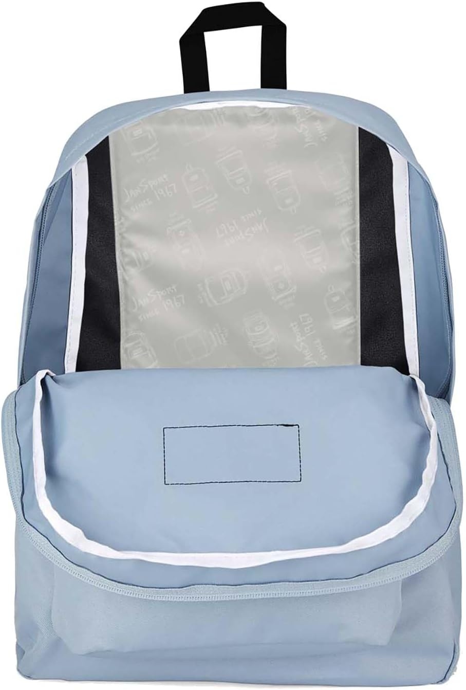 image:imageJanSport Superbreak Backpack Durable Lightweight Premium Backpack Red TapeBlue Dusk