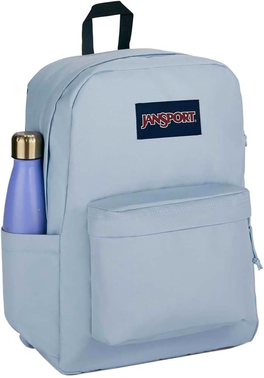 image:imageJanSport Superbreak Backpack Durable Lightweight Premium Backpack Red TapeBlue Dusk
