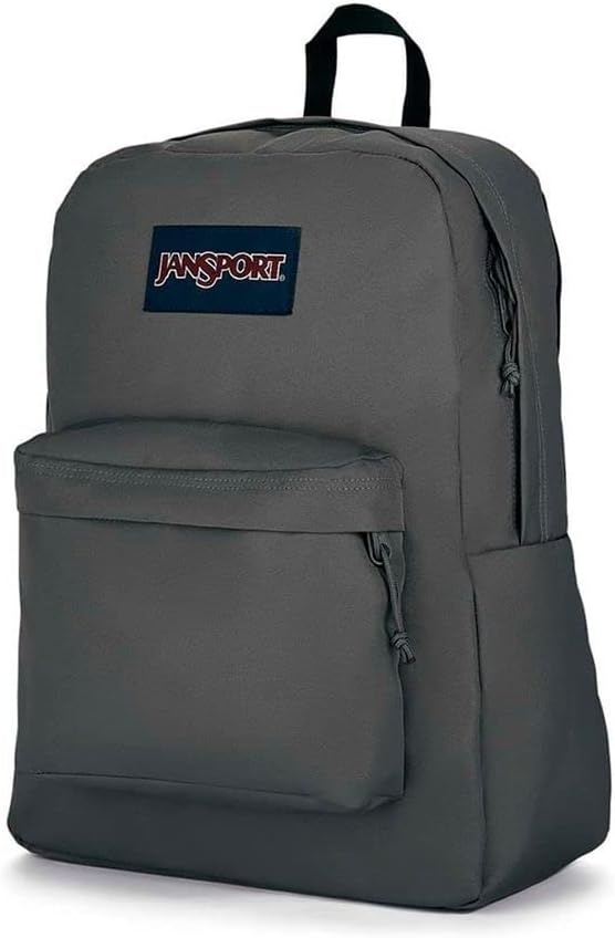 image:imageJanSport Superbreak Backpack Durable Lightweight Premium Backpack Red TapeGraphite Grey